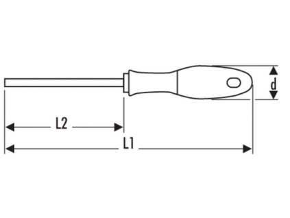 Šroubovák PZ3 x 150 mm 1000V E165422