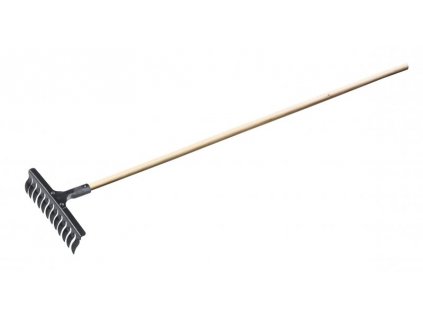 Hrábě vertikutační 14 zubů s násadou 160 cm 61144