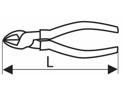 Kliešte bočné štípacie 110 mm E117882