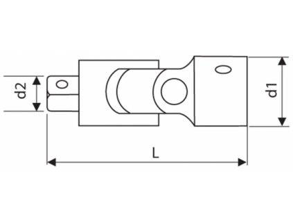 Kardan 3/4" 106 mm univerzálny E113822