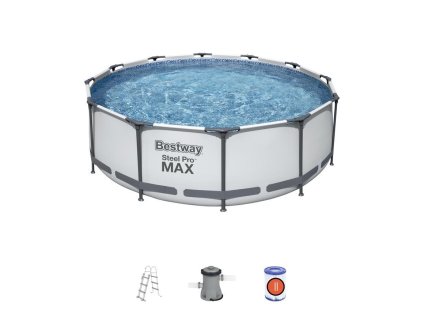 Bazén Bestway® Steel Pro MAX, 56418, filter, pumpa, rebrík, 3,66x1,00 m
