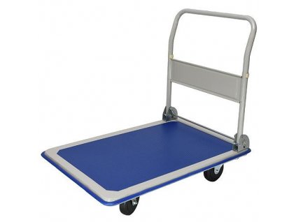 Vozik Handtruck PH308, plošinový, ocelový, Max. 300 kg