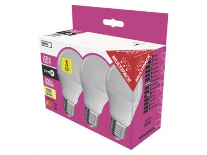 LED žárovka Classic A60 / E27 / 8,5 W (60 W) / 806 lm / teplá bílá