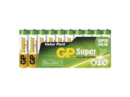 Alkalická batéria GP Super Alkaline LR03 (AAA)