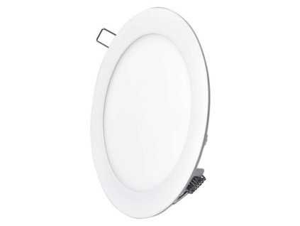 LED panel 175mm, kruhový vstavaný biely, 12,5W neutrálna biela