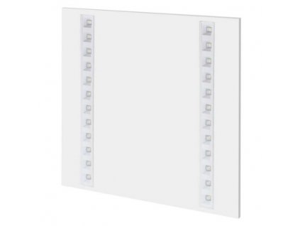 LED panel TROXO 60×60, štvorcový vstavaný biely, 27W neutr.b., UGR