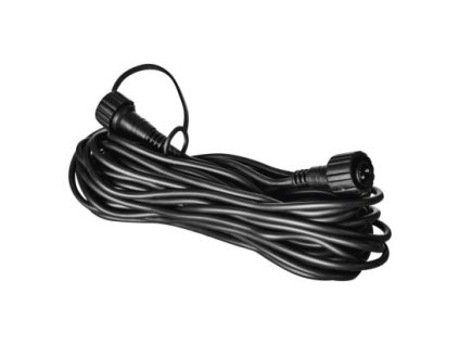 Predlžovací kábel pre spojovacie reťaze Profi čierny, 10 m, vonkajší aj vnútorný