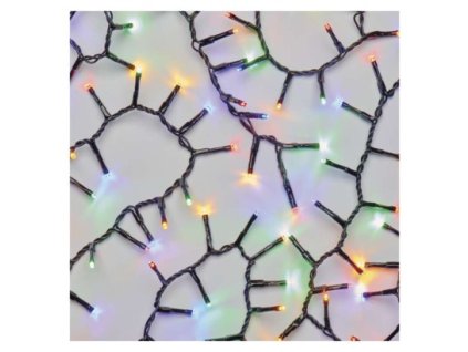 LED vianočná reťaz – ježko, 6 m, vonkajšia aj vnútorná, multicolor, časovač