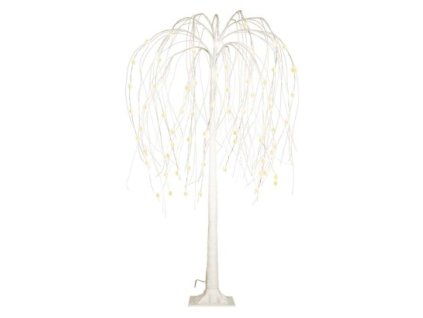 LED svietiaci stromček, 120 cm, vonk. a vnút., teplá biela