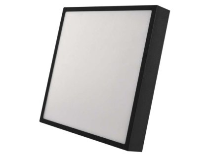 LED prisadené svietidlo, štvorec, čierne, 28,5W, CCT