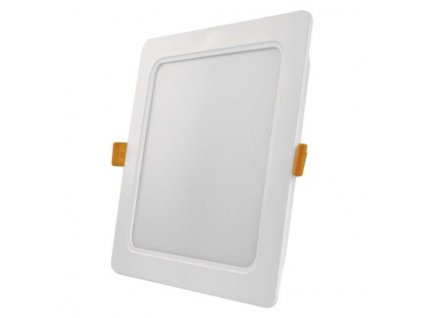 LED vestavné svítidlo RUBIC, čtvercové, bílý, 18W, neutrální bílá