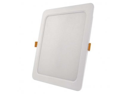 LED vestavné svítidlo RUBIC, čtvercové, bílý, 24W, neutrální bílá