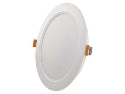 LED vstavané svietidlo RUBIC, kruhové, biele, 18 W, neutrálna biela