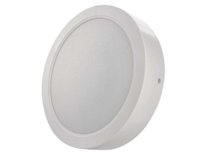 LED prisadené svietidlo RUBIC, kruhové, biele, 24W, neutrálna biela