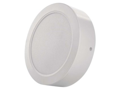 LED prisadené svietidlo RUBIC, kruhové, biele, 18W, neutrálna biela