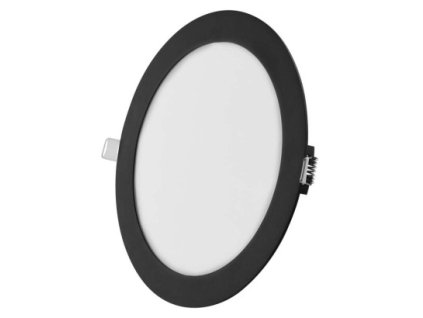 LED vstavané svietidlo NEXXO, kruhové, čierne, 18W, CCT