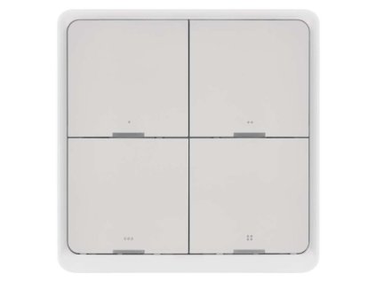 GoSmart Prenosný ovladač scén IP-2004ZW, ZigBee 3.0, 4-tlačidlový