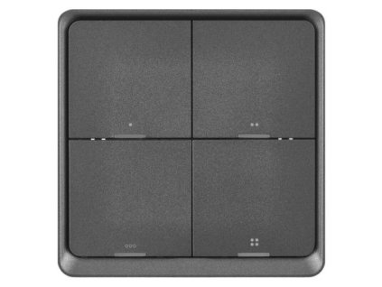 GoSmart Prenosný ovládač scén IP-2004ZB, ZigBee 3.0, 4-tlačidlový