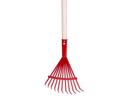 Hrable Strend Pro Herrison 813-16, 11 lamelové, drevená násada 900 mm, mini