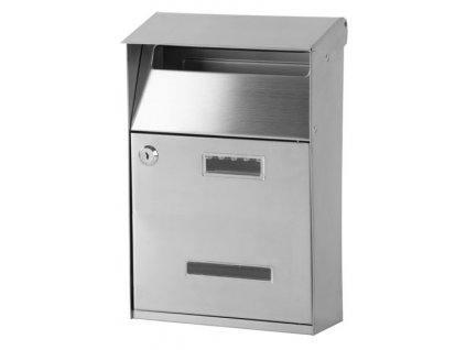 Schránka GL-16S, 320x105x215 mm, poštová, nerez