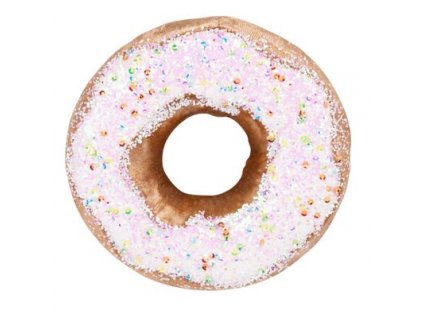 Dekorácia MagicHome Vianoce Candy Line, donut, hnedý, závesný, 13 cm