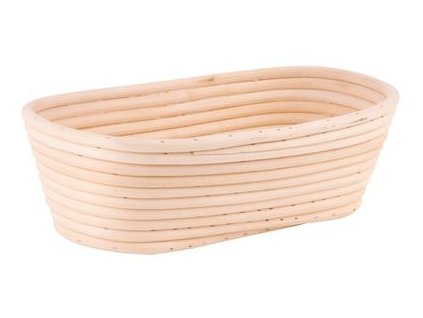 Ošatka ratanová MagicHome, na kysnutie chleba, oválna, max.700 g, 30x14x7 cm