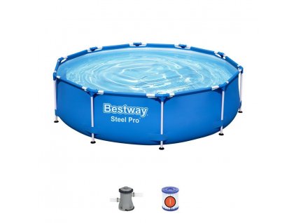 Bazén Bestway® Steel Pro™, 56679, kartušová filtrácia, 305x76 cm