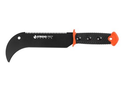 Mačeta Strend Pro M201A, 200 mm, TPR rukojeť, s pilovými zuby