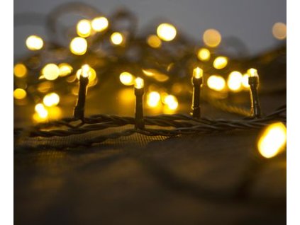 Reťaz MagicHome Vianoce Serpens, 100 LED teplá biela, 8 funkcií, 230 V, 50 Hz, s adaptérom, IP44, exteriér, osvetlenie, L-10 m