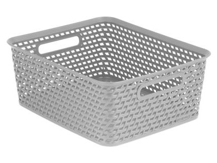 Košík Curver® YOUR STYLE M, sivý, 30x35x13 cm