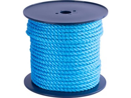 Lano Strend Pro Premium, PP, 12 mm, stáčané, modré, L-100 m