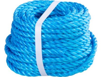 Lano Strend Pro Premium, PP, 8 mm, stáčané, modré, L-20 m