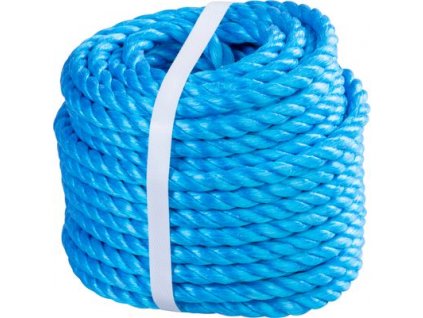 Lano Strend Pro Premium, PP, 10 mm, stáčané, modré, L-20 m