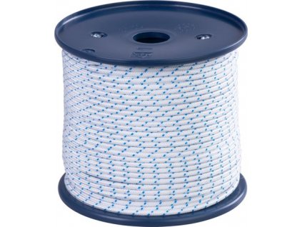 Lano Strend Pro Premium, KRUŽBERK, 3 mm, štartovacia šnúra, biele/modré, L-100 m