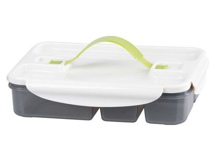 Obedár MagicHome, hranatý, s priehradkami, 1 lit., 17x23,5x5,5 cm