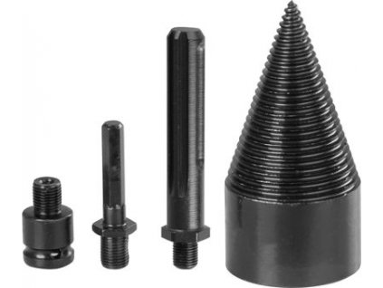 Tŕň Strend Pro, štiepací klin, kužeľ, 60 mm, 3x adaptér, na drevo
