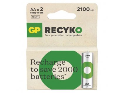 Nabíjecí baterie GP ReCyko 2100 (AA) 2 ks