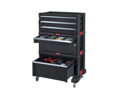 Box Keter® 17201228, TOOL CHEST SET, 6 zásuviek, 560x750x290 mm, na náradie