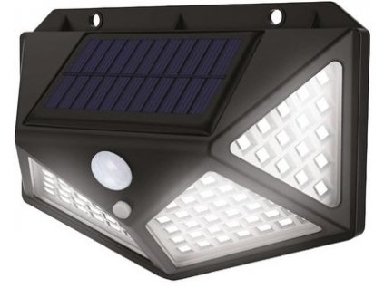 Svietidlo Strend Pro SL6251, na stenu/plot, 100x LED, solárne, senzor pohybu, 200 lm