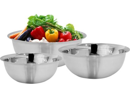 Miska MagicHome, nerez, 18-22-26 cm, sada 3 ks