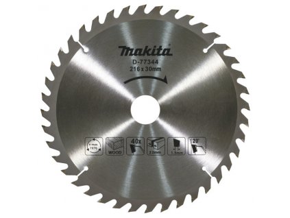 Makita D-77344 KOTÚČ PÍLOVÝ 216 x 30 mm 40z