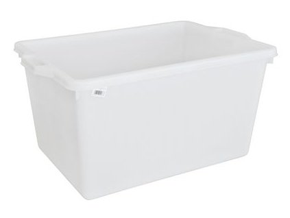 Nádoba ICS P23001, 65 lit., hranatá, na mäso a ryby, biela