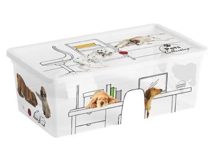 Box s vekom KIS C Style Pets XS, 6L, 19x34x12 cm