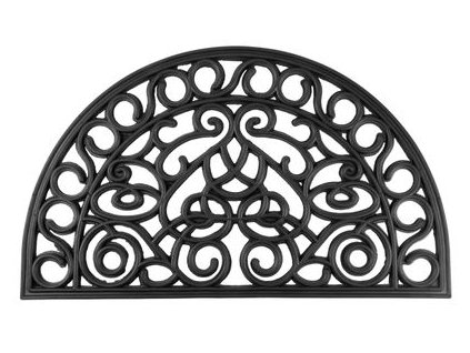 Rohožka MagicHome RBR 136, pred dvere, Grand, 45x75 cm, guma