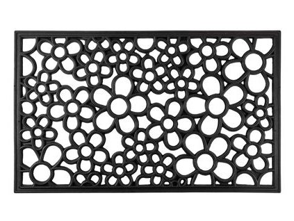 Rohožka MagicHome RBR 100, pred dvere, Meadow, 45x75 cm, guma
