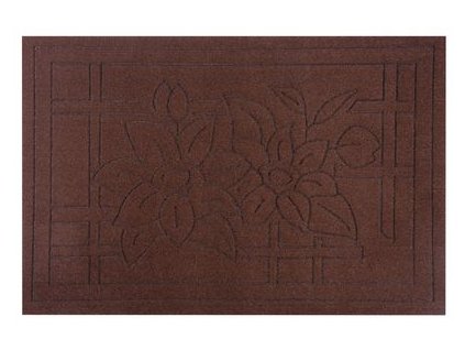 Rohožka MagicHome KHR002-04, pred dvere, 40x60 cm, hnedá