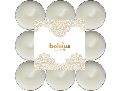 Sviečky Bolsius Scented Golden Lace/vanilla, čajové, vonná, vianočná, bal. 18 ks