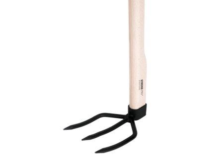 Motyka Strend Pro, 3-rohá, dřevěná násada 120 cm