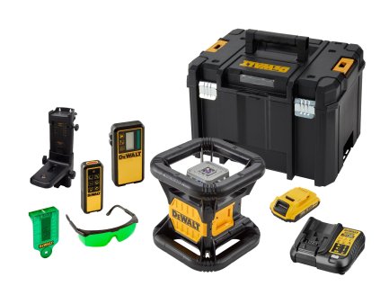 DEWALT DCE079D1G Laser rotačný zelený 18V 1x2,0Ah 76/600m