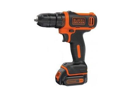 Black and Decker BDCDD12B VRTACKA 10,8V 1,5Ah 2x AKU KUFRÍK